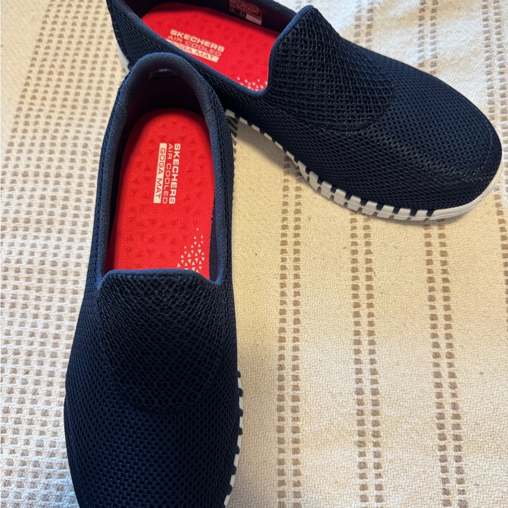 Skechers Men's Navy Slip-On Loafers